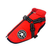 Ultimate Winter Dog Jacket with Harness – Waterproof & Warm Coat for Large Breeds like Labrador, French Bulldog & Chihuahua