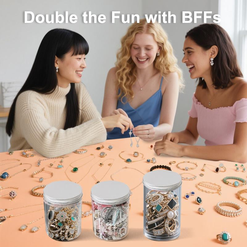 Enchanting Mystery Jewelry Box - Surprise Gift Set with Necklaces, Earrings & Rings for Women