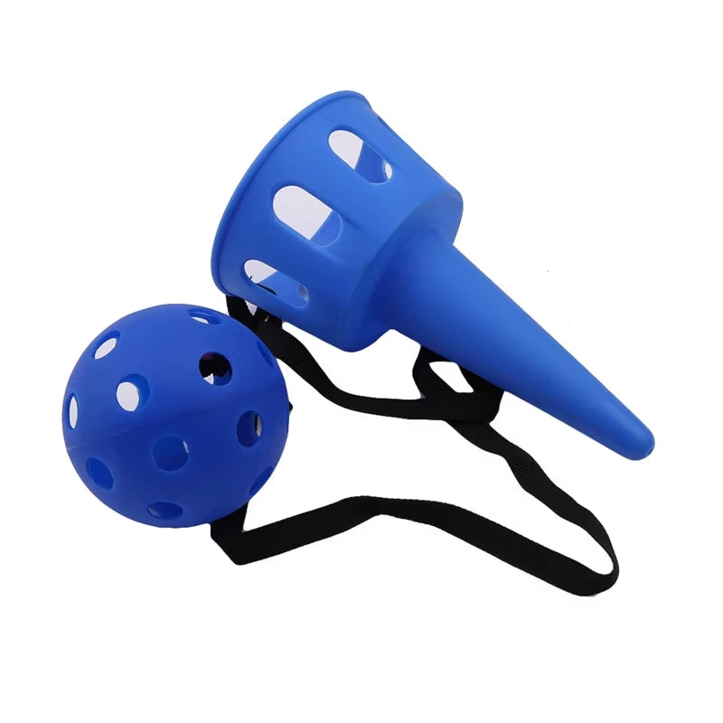 Ultimate Fun Ball and Cup Toy Set - Outdoor Throw and Catch Game for Kids - Softball Kendama for Beginners - Boosts Motor Skills!