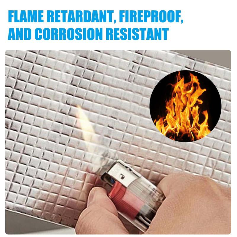 Premium Waterproof Butyl Tape - 16.4 Ft Self-Adhesive Leak Repair for Roofs and Metal Tiles