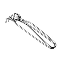 Heavy-Duty Stainless Steel Hot Pot Gripper Tongs | Heat-Resistant Kitchen Tool for Safe Lifting
