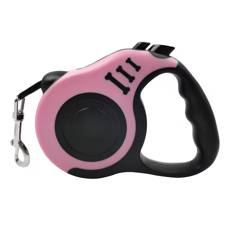 Retractable Dog Leash - 3M/5M Automatic Flexible Traction Rope for Small, Medium & Large Dogs