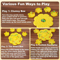 Exciting Multifunctional Magnetic Bee Game - Perfect Family Fun for Kids & Adults, Ideal for Outdoor Adventures & Travel, Ages 3+ - 2025 Edition!