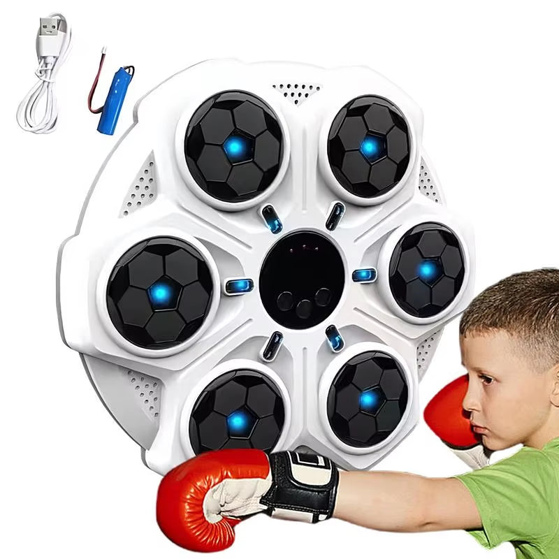 Interactive Music Boxing Workout Machine - Punching Pad for Ultimate Training & Fun!