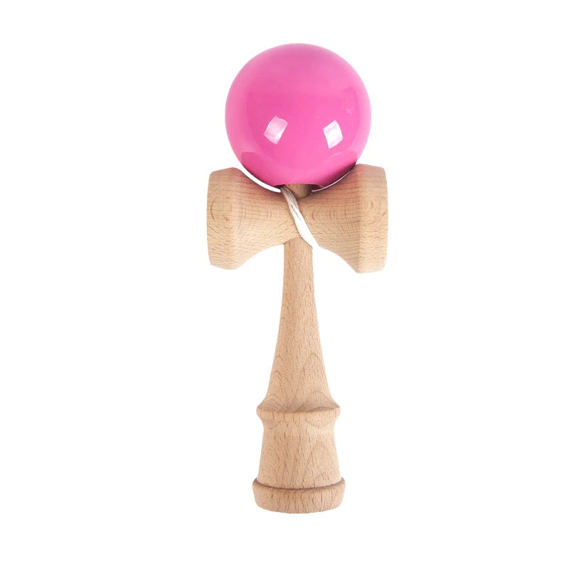 Skillful Juggling Wooden Ball & Cup Set – Enhance Hand-Eye Coordination and Play Traditional Games!