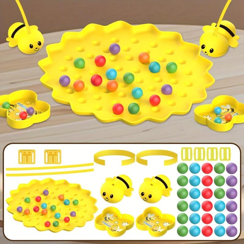 Exciting Multifunctional Magnetic Bee Game - Perfect Family Fun for Kids & Adults, Ideal for Outdoor Adventures & Travel, Ages 3+ - 2025 Edition!