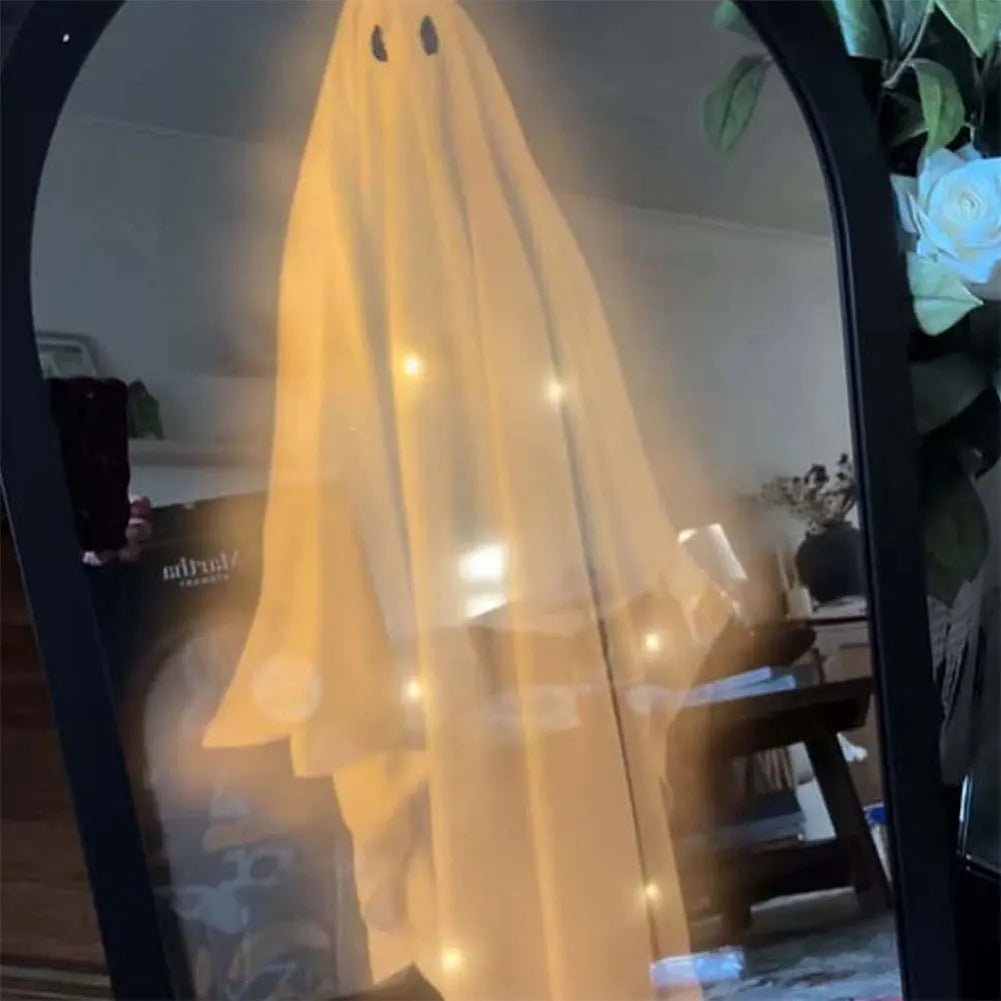 Spooky Hologram Ghost Night Light – Adorable Halloween Home Decor for a Festive Touch!