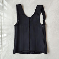 Elevate Your Curves: High-Waisted Sauna Bodysuit & Tank Top Set for Ultimate Abdominal Control & Slimming Style