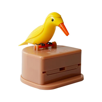 Automatic Toothpick Dispenser - Stylish Small Bird Toothpick Container for Home & Kitchen Decor