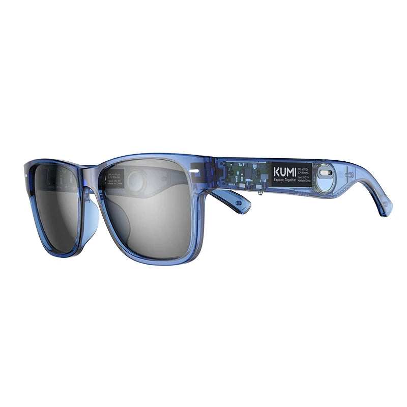 Meta V1 Smart Bluetooth Glasses – Polarized Sunglasses, Open-Ear Audio, IPX4 Waterproof, AI Voice Assistant