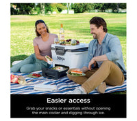 Ninja Frostvault 30QT Premium Hard Cooler with Innovative Dry Zone