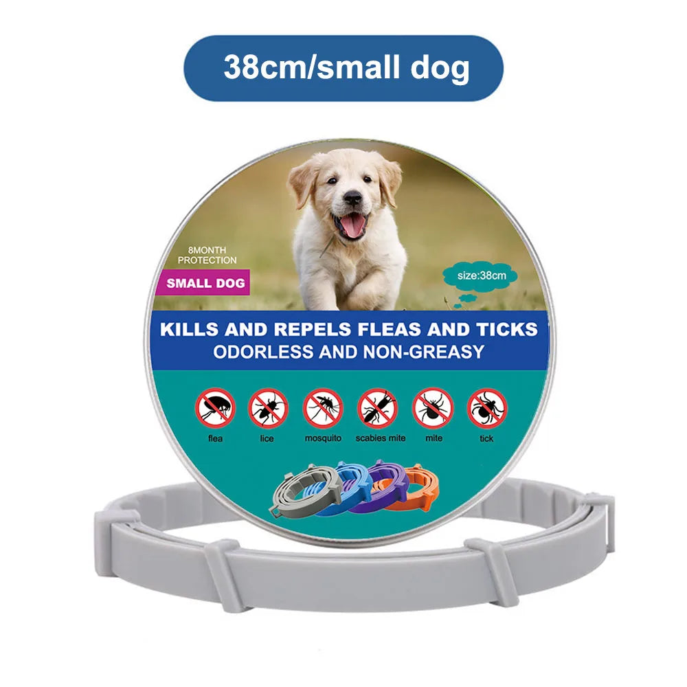 Revolutionary Anti-Flea and Tick Collar for Dogs and Cats – Effective, Vet-Approved Protection for All Sizes!
