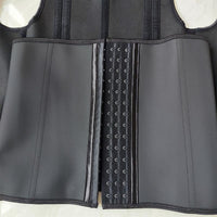 Elevate Your Curves: High-Waisted Sauna Bodysuit & Tank Top Set for Ultimate Abdominal Control & Slimming Style