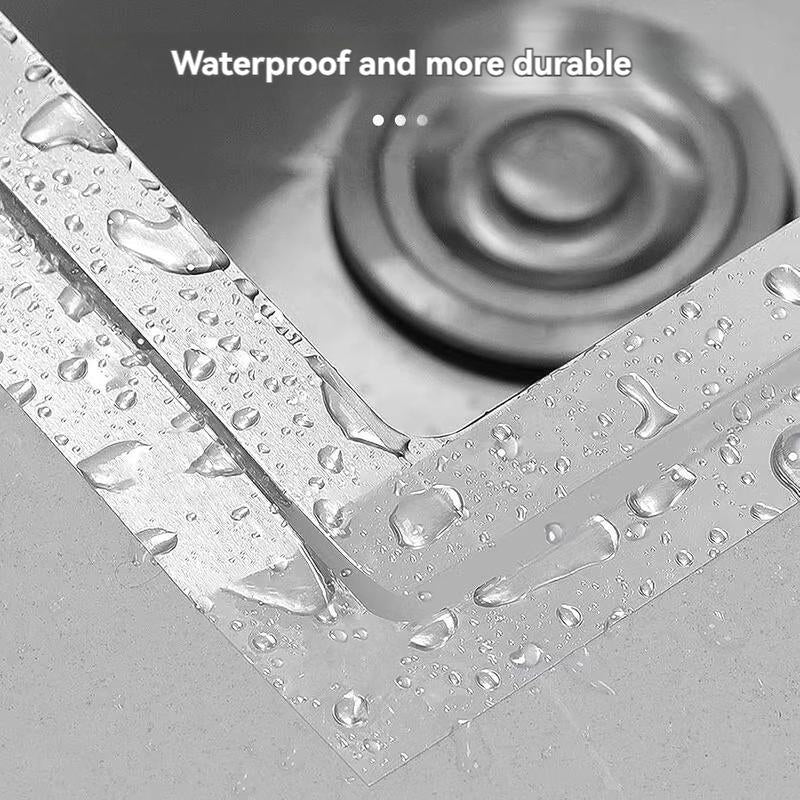 Premium Aluminum Foil Tape - Waterproof, Oil Proof, and High-Temperature Resistant Sealant for Kitchen and Bathroom Gaps