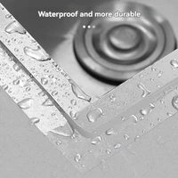 Premium Aluminum Foil Tape - Waterproof, Oil Proof, and High-Temperature Resistant Sealant for Kitchen and Bathroom Gaps
