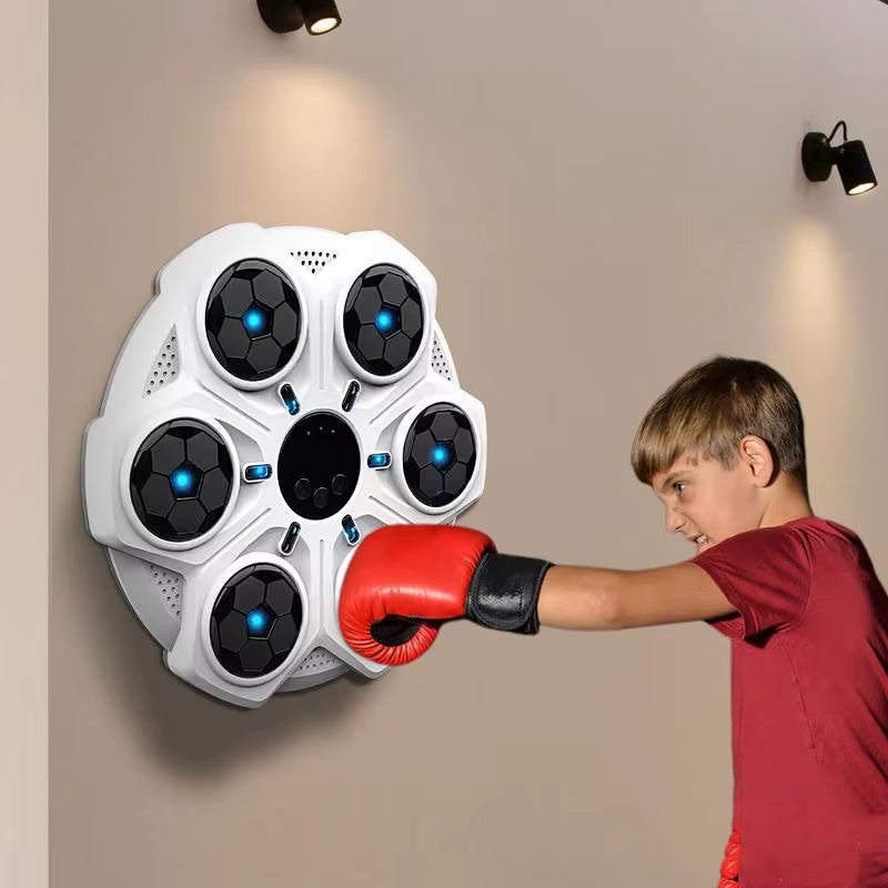 Interactive Music Boxing Workout Machine - Punching Pad for Ultimate Training & Fun!
