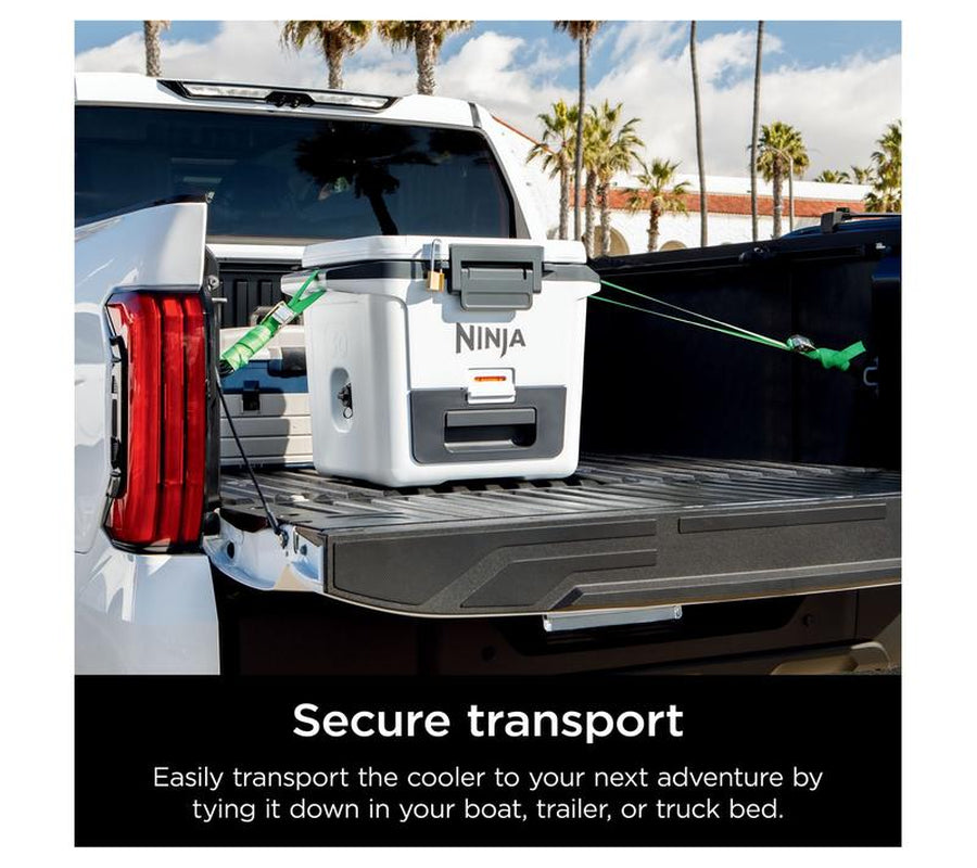 Ninja Frostvault 30QT Premium Hard Cooler with Innovative Dry Zone