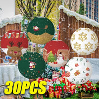 Festive Christmas Lanterns - Father Christmas, Snowman & Moose Outdoor Party Decorations