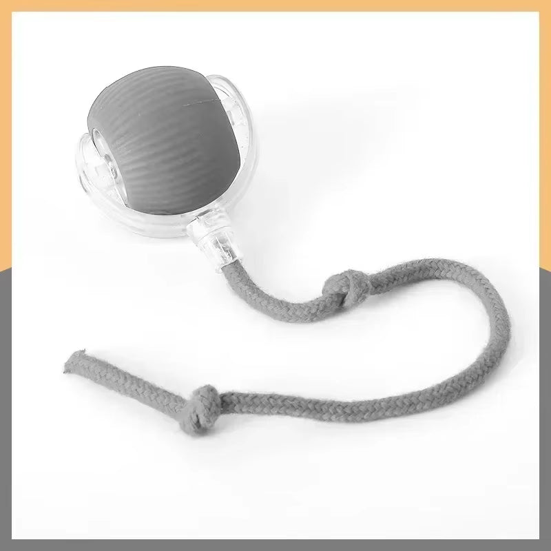 Rechargeable Interactive Dog & Cat Toy - Automatic Rolling Ball with Fake Tail for Endless Fun!