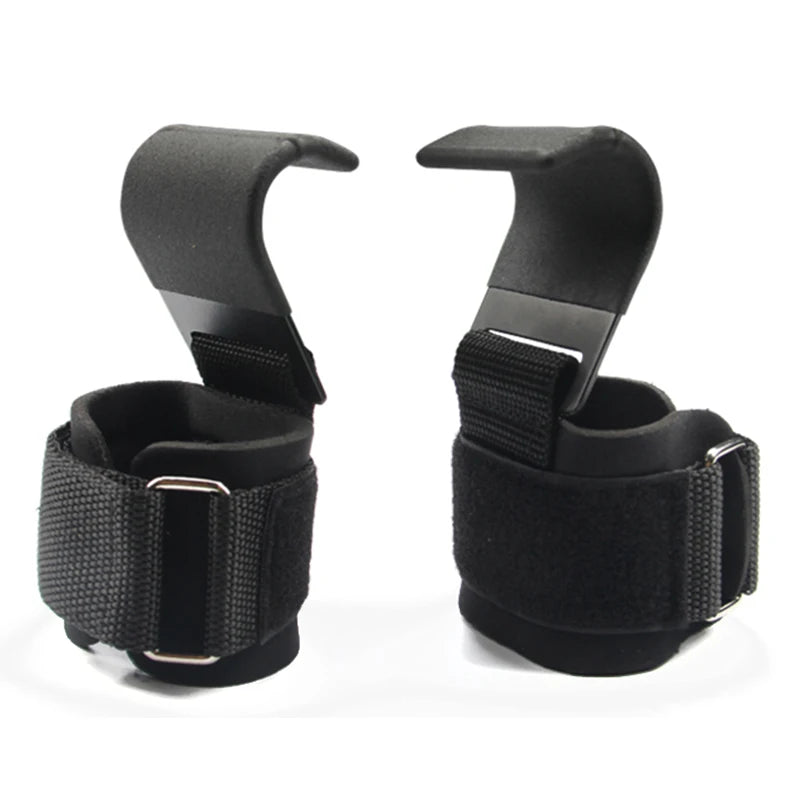 Premium Weight Lifting Hook Grips & Wrist Wraps – Ultimate Support for Pull-Ups & Power Lifting!