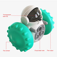 Interactive Leaking Dog Treat Toy - Fun Tumbler Feeder for Dogs and Cats, IQ Training Accessory for Small & Large Pets