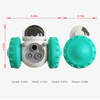 Interactive Leaking Dog Treat Toy - Fun Tumbler Feeder for Dogs and Cats, IQ Training Accessory for Small & Large Pets