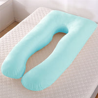 Ultimate U-Shape Maternity Pillow for Pregnant Women - Summer Sleeping Support with Cooling Ice Silk