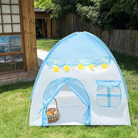 Flower Princess Play Tent with Ball Decor - Fun Indoor/Outdoor Game House for Girls, Perfect Birthday Gift!