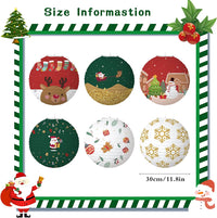 Festive Christmas Lanterns - Father Christmas, Snowman & Moose Outdoor Party Decorations