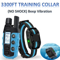 Ultimate 3300Ft No Shock Dog Training Collar - Rechargeable, Waterproof E-Collar with Beep and Vibration for Effective Pet Training