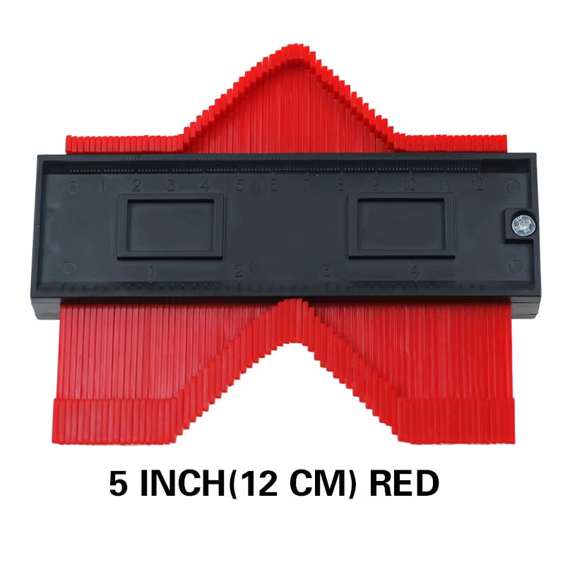 Ultimate Profile Contour Gauge - Precision Line Copier Ruler for Woodworking, Tiling & Crafting Projects