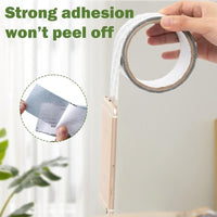 Repair Your Screens Like New: Durable Gray Adhesive Fiberglass Mesh Tape for Windows & Doors