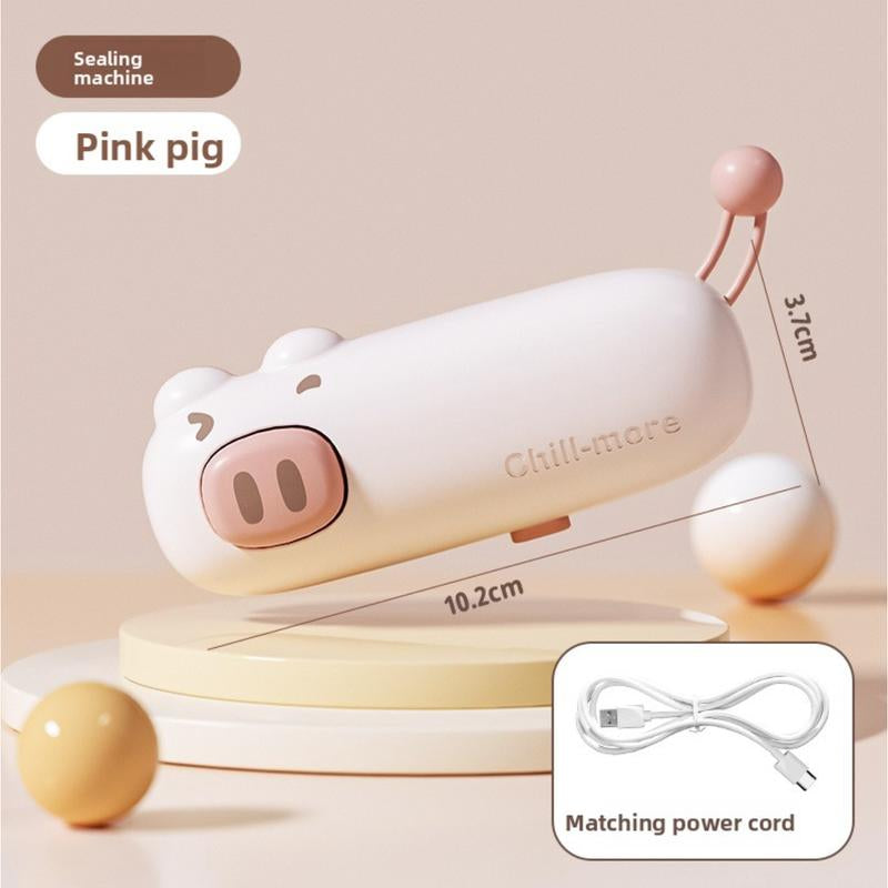 Portable Mini Snack Sealer - Compact Heat Sealing Tool for Plastic Bags
