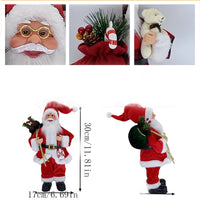 Charming Santa Claus Ornaments - Perfect Christmas Scene Decor & Thoughtful Gifts!