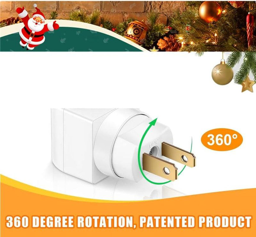 Ceramic Christmas Tree Night Light - 6" Nostalgic Green Decor for Bathroom & Holiday Cheer