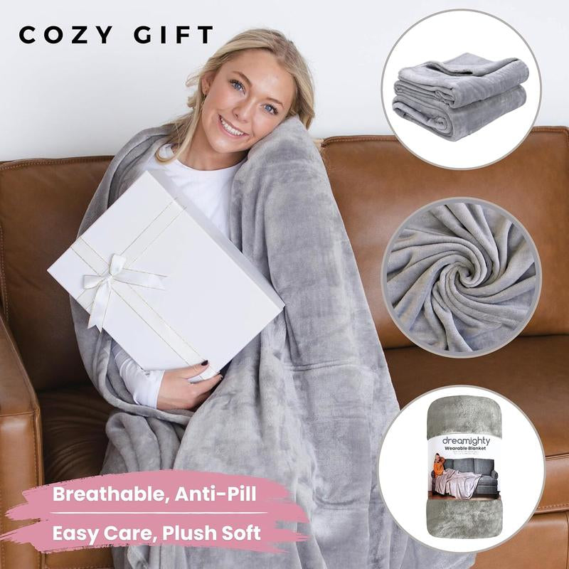 Cozy Wearable Blankets for Women & Men - Perfect Gifts for Her Birthday or Christmas - Ideal for Home & Daily Use!