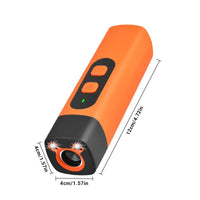 Rechargeable Sonic Dog Bark Deterrent - Safe 25KHz Anti-Bark Device with 32ft Range & LED for Indoor/Outdoor Use - Effective Dog Whistle & Barking Silencer