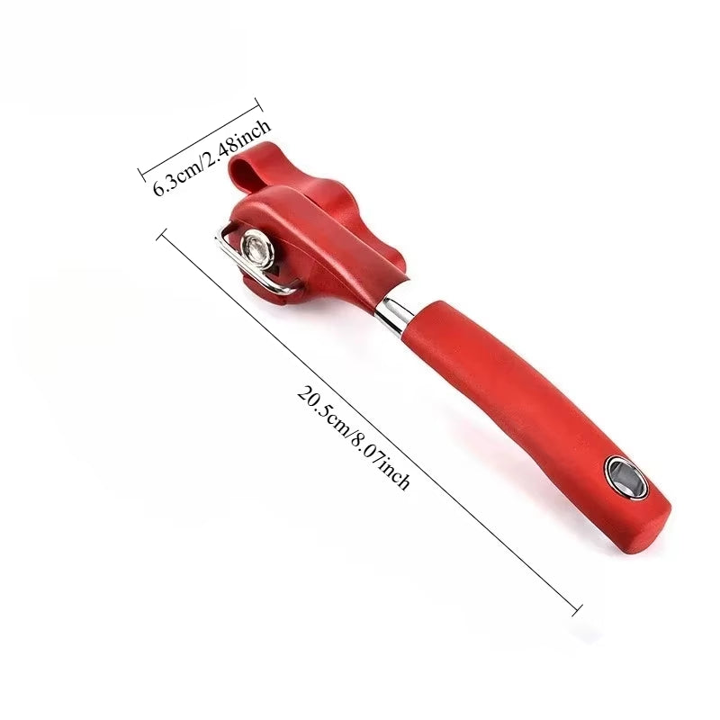 Electric & Manual Can Opener - Safe, High-Power Kitchen Gadget with No Sharp Edges