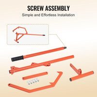VEVOR Heavy Duty 46.5" Timberjack Log Lifter - Effortlessly Roll Logs Up to 25" Diameter