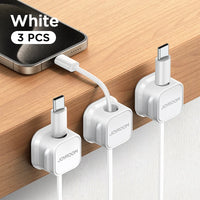 Adjustable Magnetic Cable Clips - Under Desk Wire Management Organizer