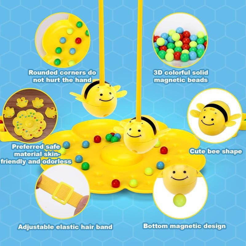 Exciting Multifunctional Magnetic Bee Game - Perfect Family Fun for Kids & Adults, Ideal for Outdoor Adventures & Travel, Ages 3+ - 2025 Edition!