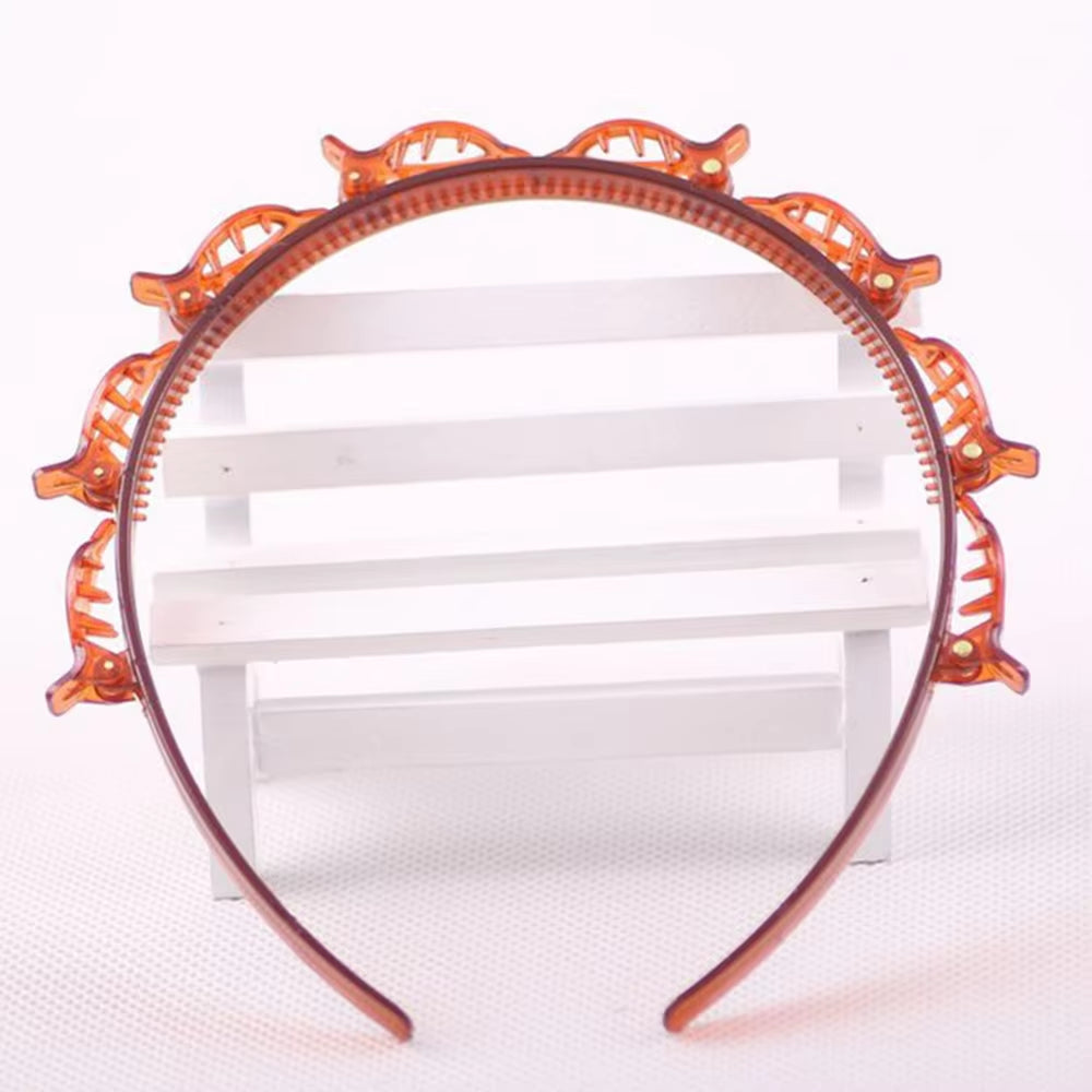 2022 Stylish Double Bangs Hair Clips - Trendy Head Hoops & Hairpins for Women