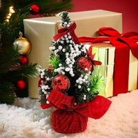 Adorable 3PCS Mini Christmas Tree Set - Perfect Desktop Decorations & Kids' Gifts for a Festive Window Display