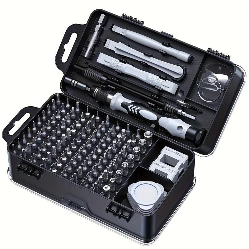 Ultimate 115-In-1 Precision Screwdriver Set - Mini Magnetic Repair Tool Kit for Phones, Laptops, Watches, and More - Perfect Gift for Tech Enthusiasts!