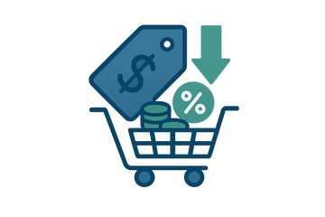 affordable prices icon