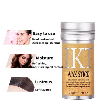 Ultimate Hair Wax Stick - Long Lasting, Waterproof & Portable Styling Tool for Perfect Finishes!
