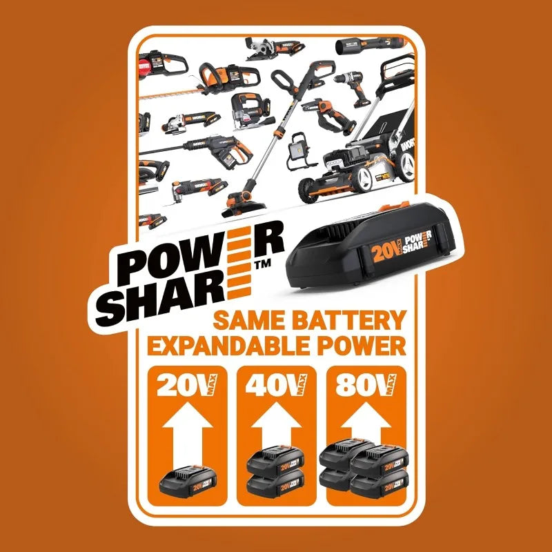 WORX NITRO 20V Cordless Paint Sprayer – Powerful, Portable, Brushless