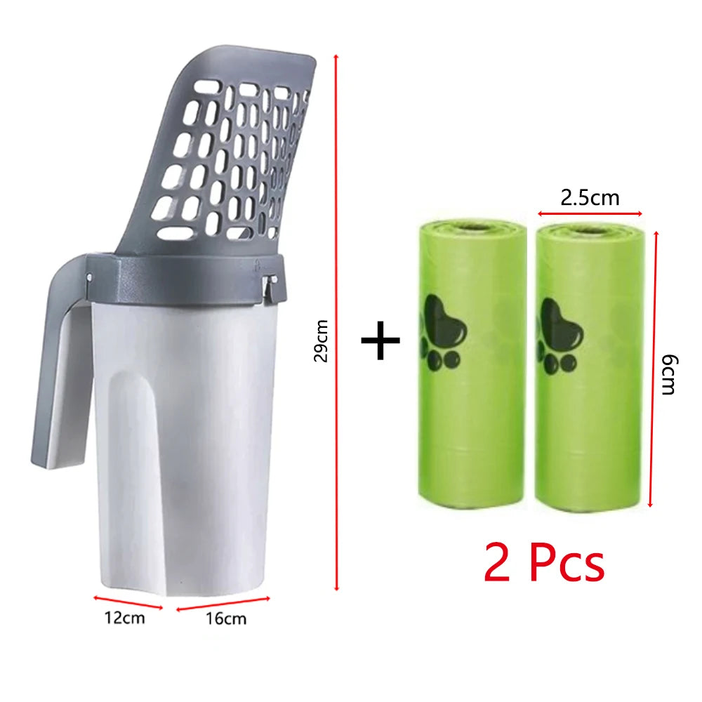 Self-Cleaning Cat Litter Shovel Scoop - Effortless Toilet Cleanup for Your Feline Friend!