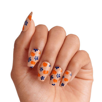 Spook-tacular KISS Allhallows Eve Press-On Glue Nails for Halloween Glam!