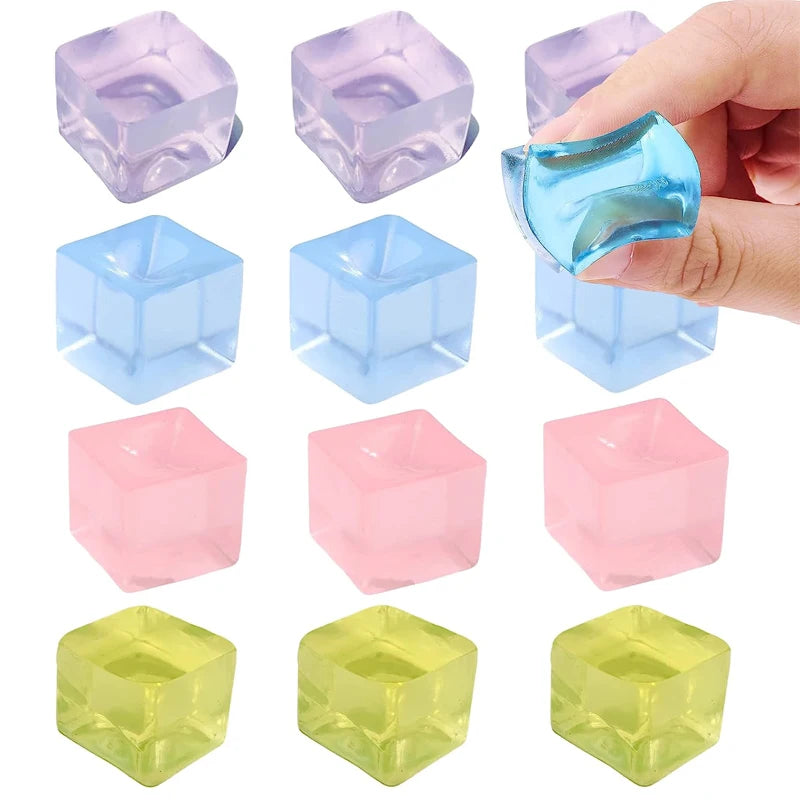 Squishy Ice Cube Fidget Toy